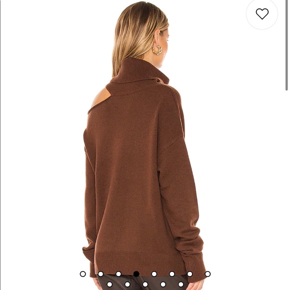 Paige Raundi Turtleneck Sweater - Brown - Picture 5 of 13